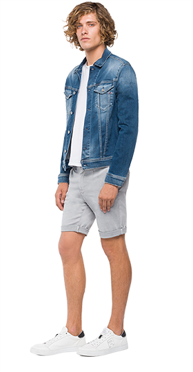 11.5oz HYPERFLEX スーパーストレッチデニム ジャケット 詳細画像